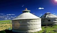 2 - 10m Diameter Mongolian Round Tent / Yurt Style House With Steel Structure