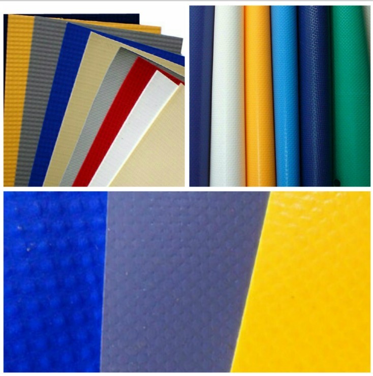 Trabal Pvc ผ้าม่านระแนง PVC ด้านผ้า PVC ผ้าคลุมไหล่ด้วยกระดาษยืด PVC ความหนาสูง